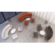 Team Upholstered Outer Curve Chair 